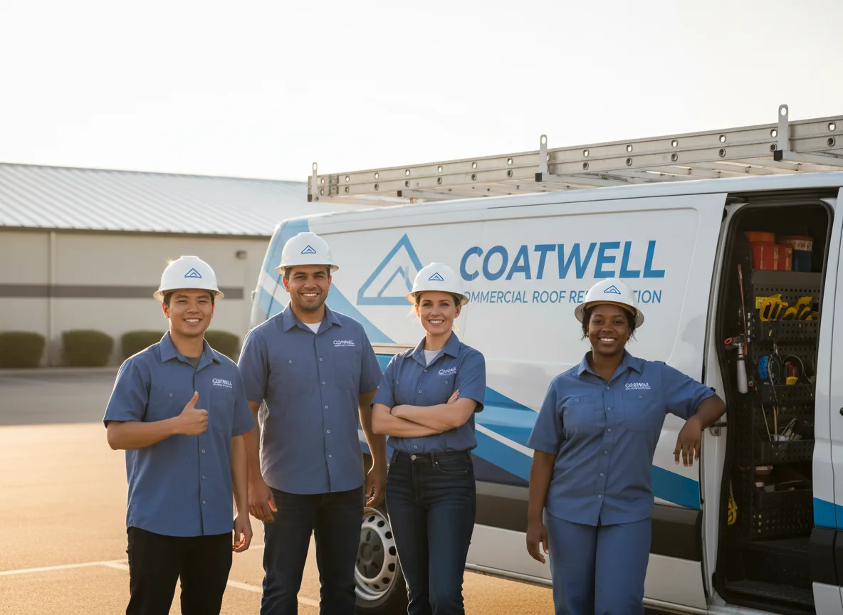 Commercial roof coating company in Farmersville Station, NY